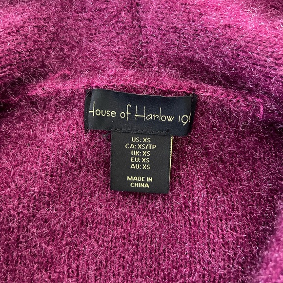 House of Harlow 1960 Glam Cropped Cardigan - Picture 2 of 7